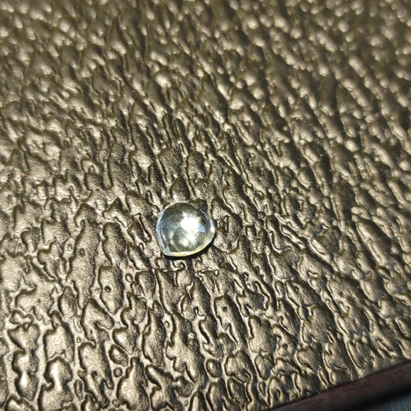 Faceted Heart Sky Blue Topaz Gemstone #151 - Picture 2 of 4